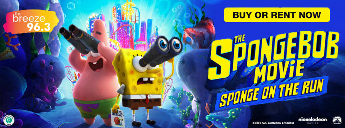 2021-02-12 Breeze Rewards: The SpongeBob Movie: Sponge On The Run Digital Code