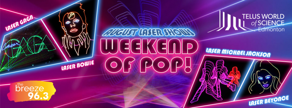 2022-08-03 Breeze Rewards: TWOSE August Laser Shows - Weekend of Pop!
