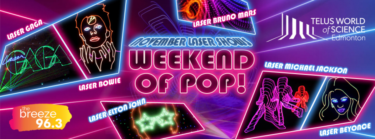 2022-10-31 Breeze Rewards: TWOSE November Laser Shows - Weekend of Pop!