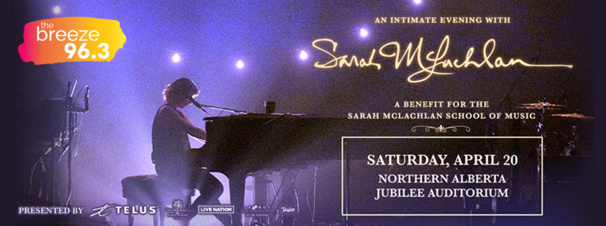 2024-04-01 Breeze Rewards: Sarah McLachlan Tickets