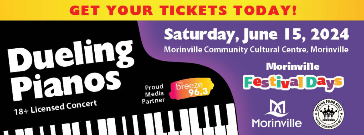 2024-06-10: Breeze Rewards: Morinville Festival Days Dueling Piano Kings Tickets