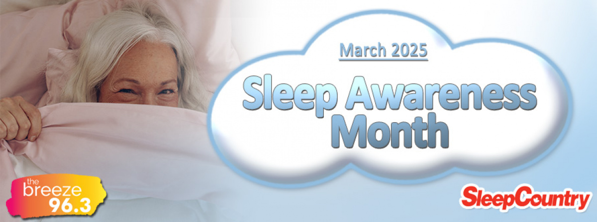 2025-03-18 Sleep Awareness Month with Sleep Country