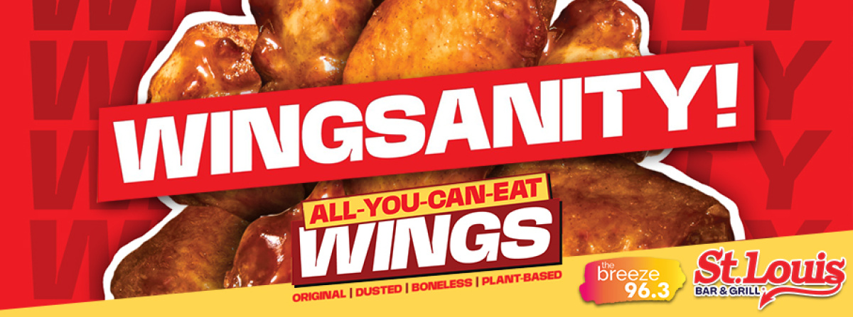 Breeze Rewards: St. Louis Bar & Grill Wingsanity