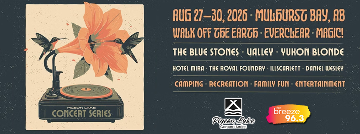 Breeze Rewards: Pigeon Lake Concert Series